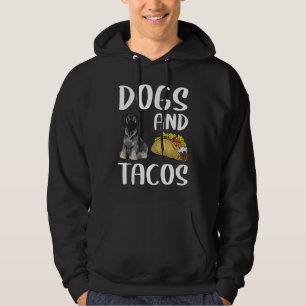 Dogs And Tacos Cesky Terrier Mexican Food Hoodie