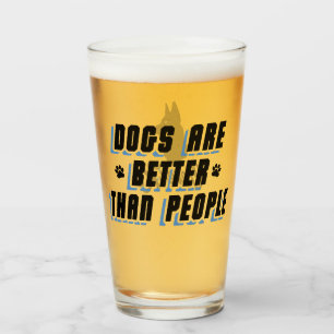 Dogs Are Better [Blk/Blu] Glass