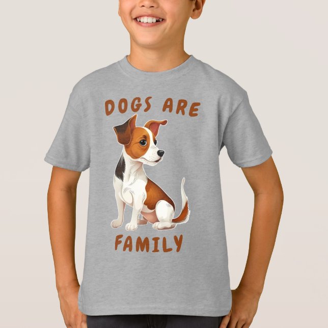 Dogs Are Family T-Shirt (Front)