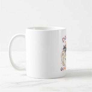 Dogs are guardian angels Magic Coffee Mug