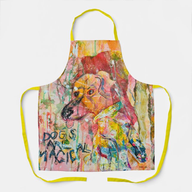 Dogs are Magical Apron (Front)