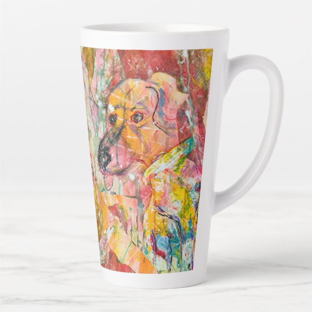 Dogs are Magical Latte Mug (Right)