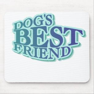 DOGS BEST FRIEND MOUSE PAD