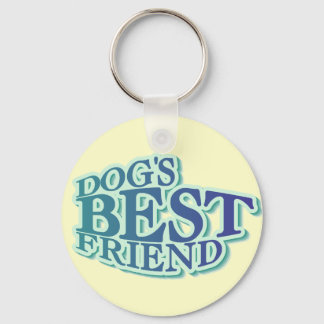 Dog's Best Friend Tshirts and Gifts Keychain
