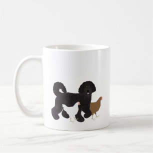 Dogs, Cat, Chicken Mug