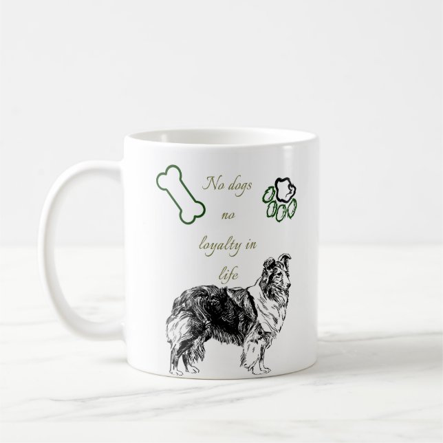 Dogs Coffee Mug (Left)
