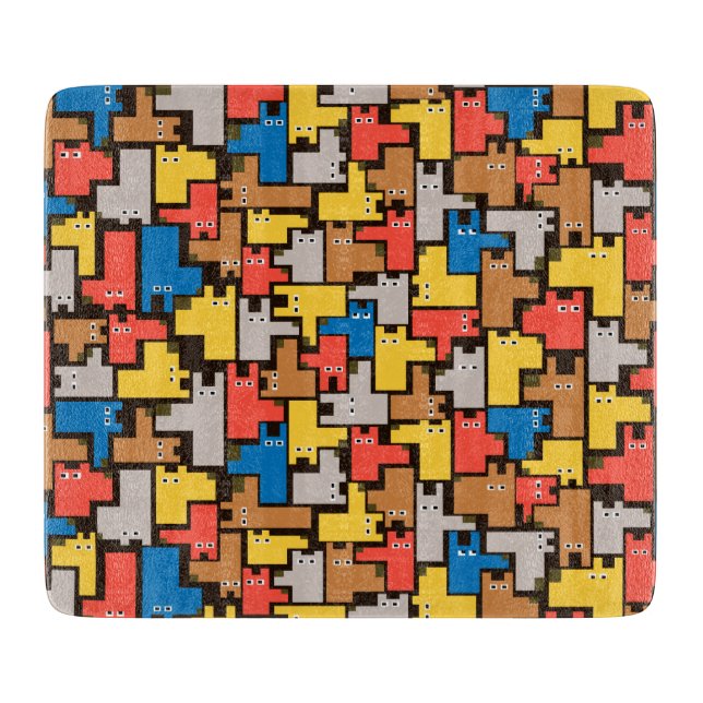 Dogs Cutting Board (Front)