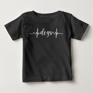 Dogs Dog Gifts Cute Dog Paw Puppy Love Baby T-Shirt