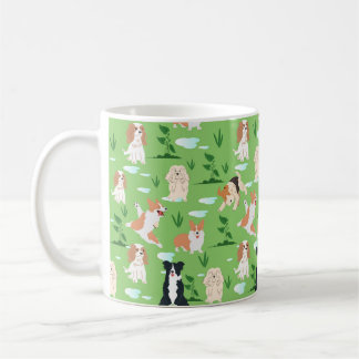 Dogs Doodle Coffee Mug
