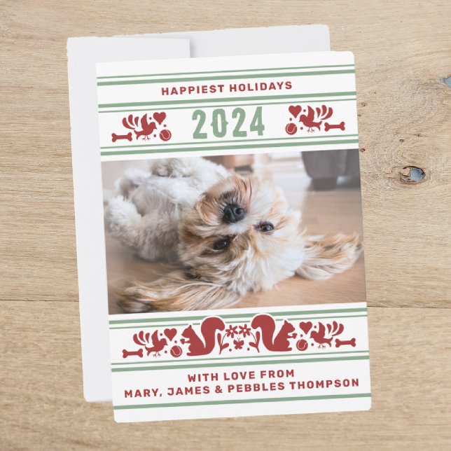 Dog's Favourite Things Holiday Card (Creator Uploaded)