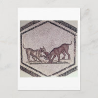 Dogs Fighting for a Bird, Roman, 2nd-3rd century (