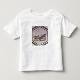 Dogs Fighting for a Bird, Roman, 2nd-3rd century ( Toddler T-shirt