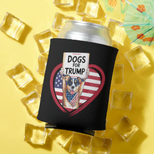 Dogs for Trump: Paw-litical Patriots Can Cooler