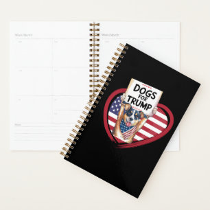 Dogs for Trump: Paw-litical Patriots Planner