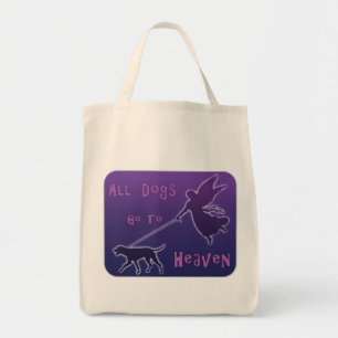 Dogs Go To Heaven Tote Bag