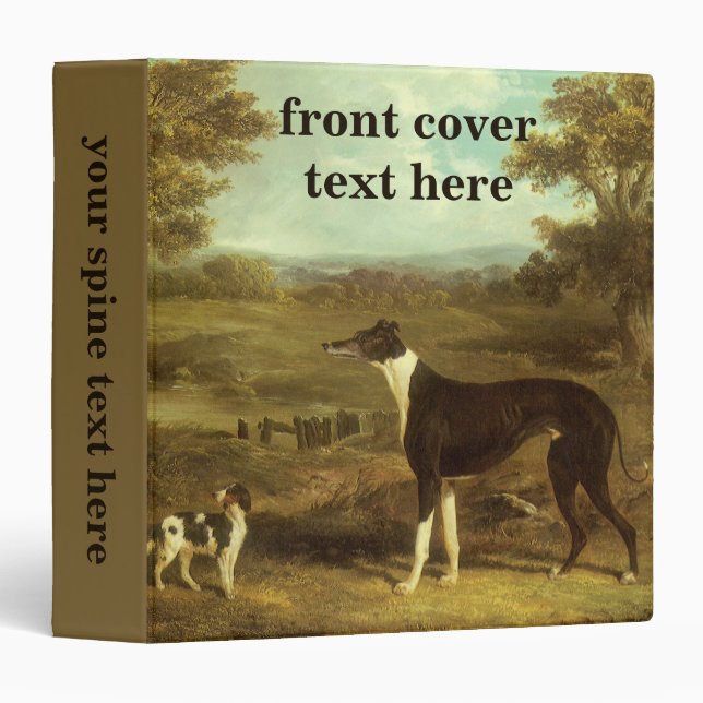 Dogs, Greyhound and Spaniel, Doctor Fop by Herring Binder (Front/Spine)
