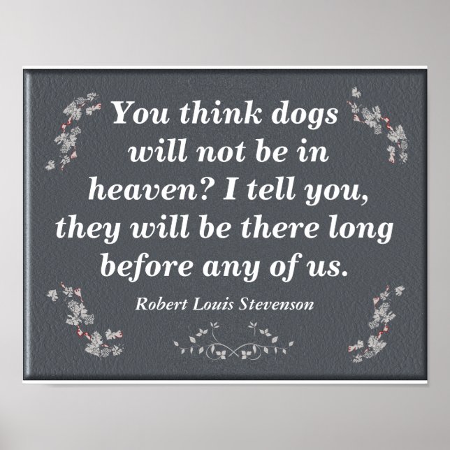 Dogs in heaven - art print (Front)
