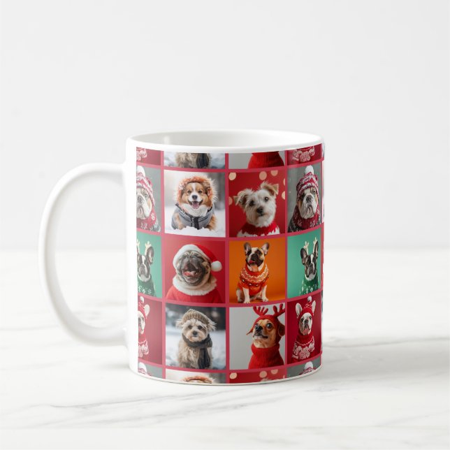Dogs in Sweaters Coffee Mug (Left)