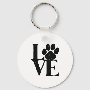 Dogs Love Dogs Keychain
