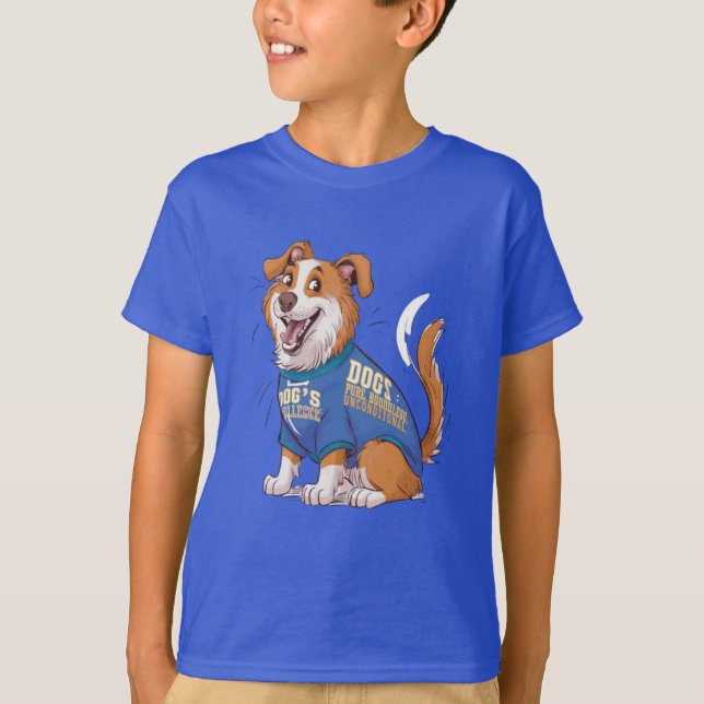 Dog's Love Pure Boundless Unconditional T-Shirt (Front)