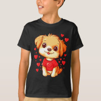 Dogs Lover Heart Girls Puppy Valentine S Day Women