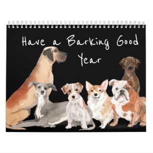 Dogs Lovers Pet Fun Quote  Calendar