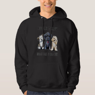 Dogs Make Me Happy Humans Make My Head Hurt Funny Hoodie