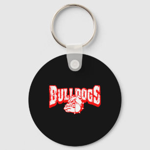 Dogs Mascot Back To School Team Spirit R Keychain
