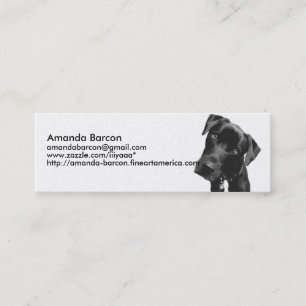 Dogs Mini Business Card