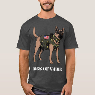 DOGS OF VALOR BELGIAN MALINOIS  T-Shirt