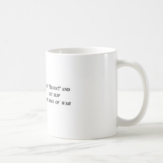 Dogs of War 1-32 Coffee Mug (Right)