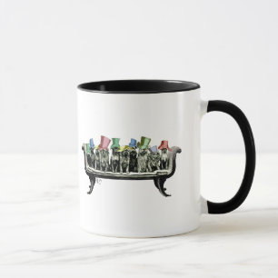 Dogs on Sofa Mug