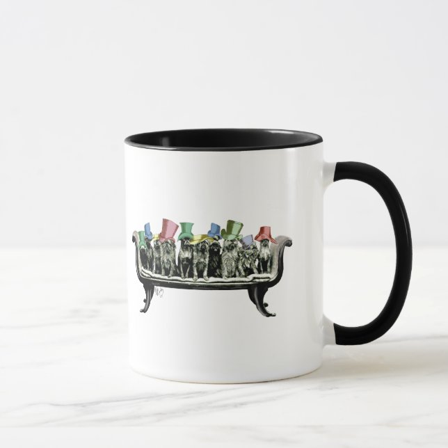 Dogs on Sofa Mug (Right)