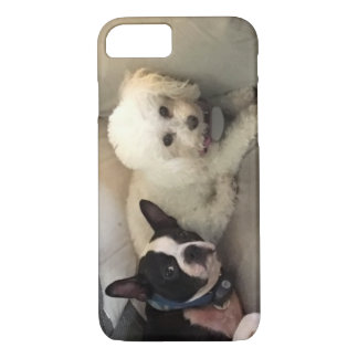 dogs on the couch Case-Mate iPhone case