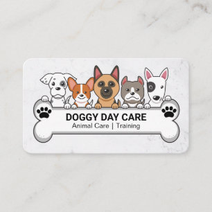Dogs   Paws   Pet Supply Store Business Card