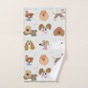 Dogs Pets Kids Hand Towel