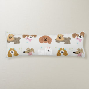Dogs Pets Kids Room Body Pillow