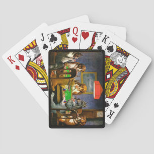 Dogs Playing Poker- A Friend In Need Playing Cards