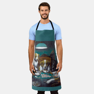 Dogs Playing Poker Cassius Marcellus Coolidge 1894 Apron