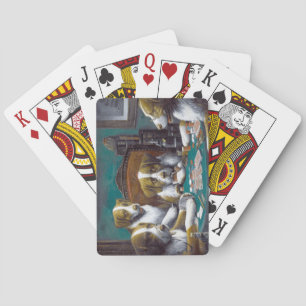Dogs Playing Poker Cassius Marcellus Coolidge 1894 Playing Cards