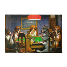 Dogs Playing Poker