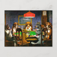 Dogs Playing Poker