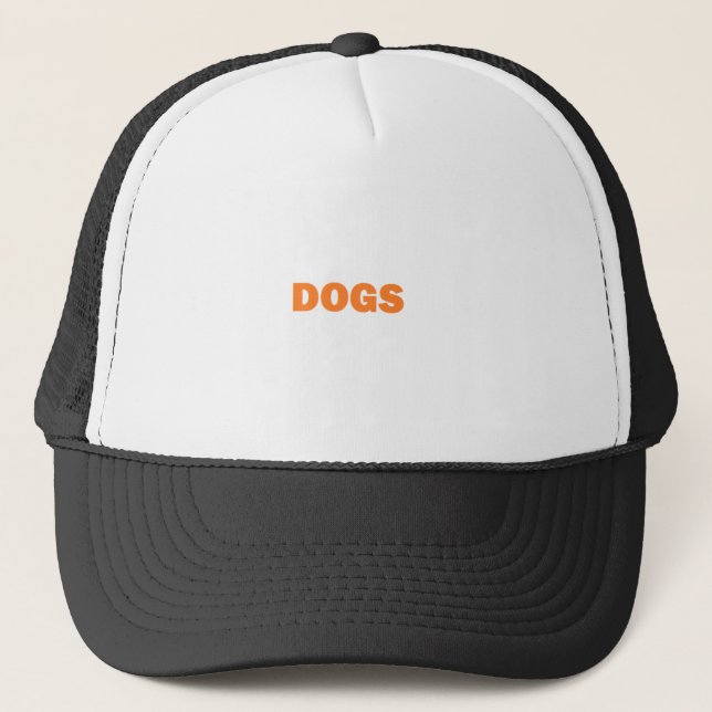DOGS TRUCKER HAT (Front)