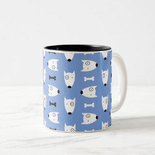 Dogs Two-Tone Coffee Mug