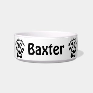Dog's Unconditional Love Ceramic Pet Bowl