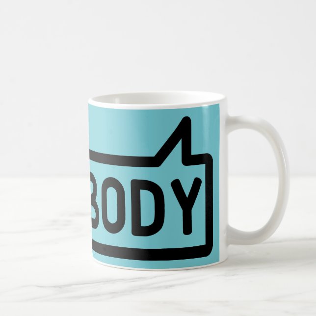 Dogsbody, dialecte britannique Slang Mug (Droite)