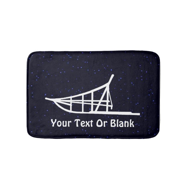 Dogsled Bath Mat (Front)