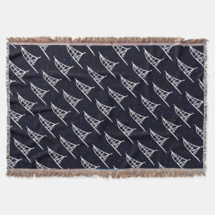 Dogsled Throw Blanket