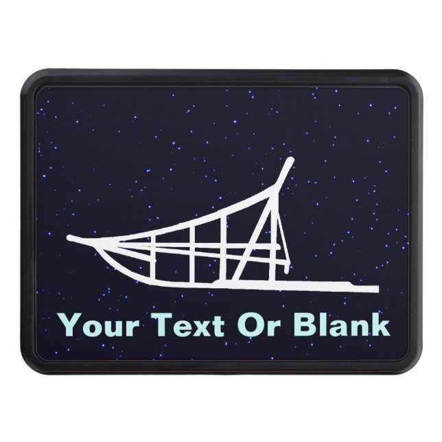 Dogsled Trailer Hitch Cover (Front)