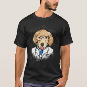 Dogtor Labrador Retriever Vet Doctor Physician Pet T-Shirt